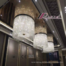 Moderner spezieller dekorativer großer Kristallleuchter des neuen Hotels mit neuem Stil